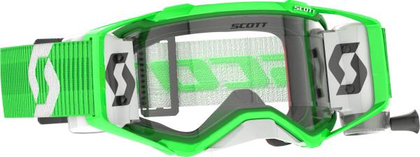 SCOTT - PROSPECT WFS GOGGLE GREEN/WHITE CLEAR WORKS - Image 1