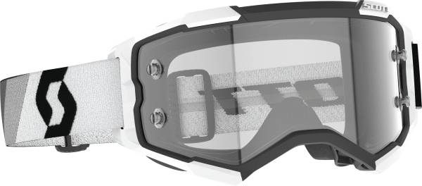 SCOTT - FURY GOGGLE PREM BLK/WHITE CLEAR WORKS - Image 1