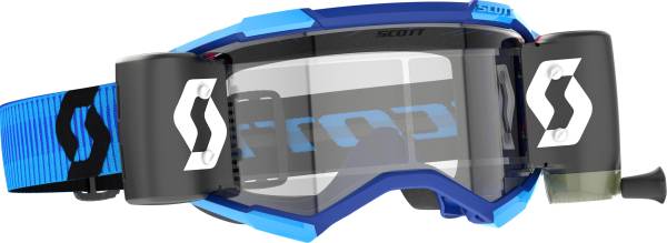 SCOTT - FURY WFS GOGGGLE BLUE/BLACK CLEAR WORKS - Image 1