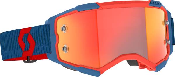 SCOTT - FURY GOGGLE DRK BLU/NEON RD ORG CHRM WRKS - Image 1