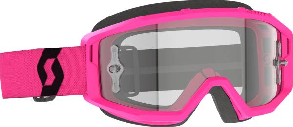 SCOTT - PRIMAL GOGGLE PINK/BLACK CLEAR WORKS - Image 1