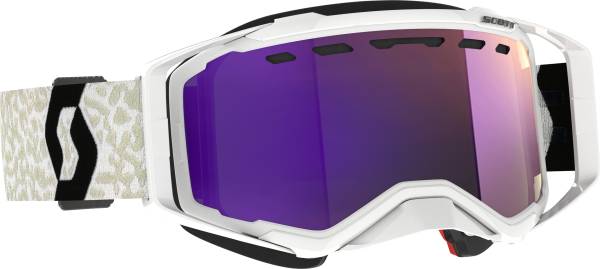 SCOTT - PROSPECT SNWCRSS GOGGLE WHT/BLK ENHNCR PURPLE CHROME - Image 1