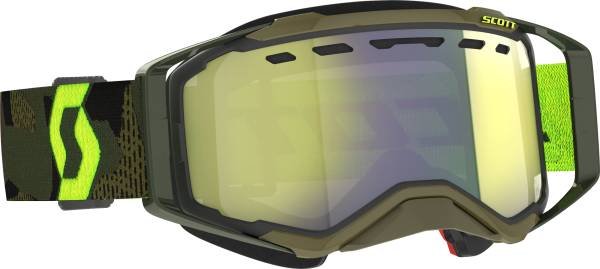 SCOTT - PROSPECT SNWCRSS GOGGLE KAKI GRN/NEON YLW ENHCR CHRM - Image 1