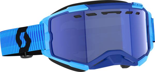 SCOTT - FURY SNOWCROSS GOGGLE BLUE/BLACK ENHCR BLUE CHRM - Image 1