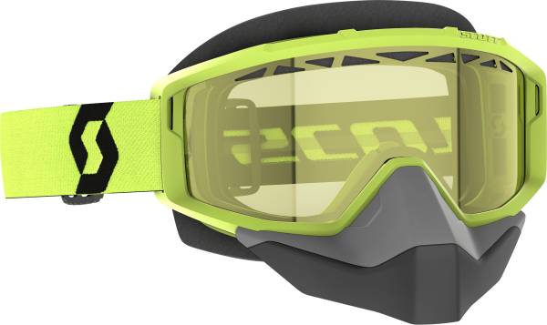 SCOTT - PRIMAL SNOWCROSS GOGGLE YELLOW/BLACK YELLOW LENS - Image 1