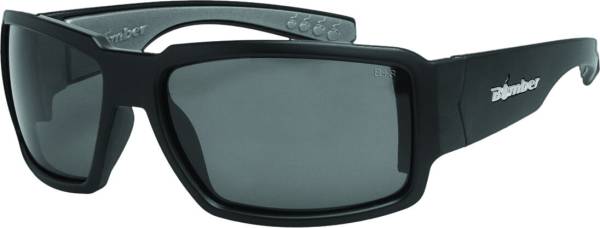 BOMBER - BOOGIE BOMB EYEWEAR MATTE BLACK W/SMOKE LENS - Image 1