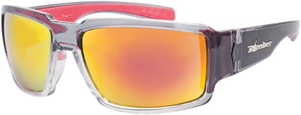 BOMBER - BOOGIE BOMB FLOATING EYEWEAR 2 TONE SMOKE W/RED MIRROR LENS - Image 1