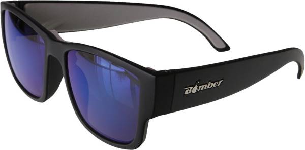 BOMBER - GOMER BOMB FLOATING EYEWEAR MATTE BLACK W/BLUE MIRROR LENS - Image 1