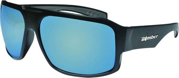 BOMBER - MEGA BOMB EYEWEAR MATTE BLACK W/ICE MIRROR LENS - Image 1