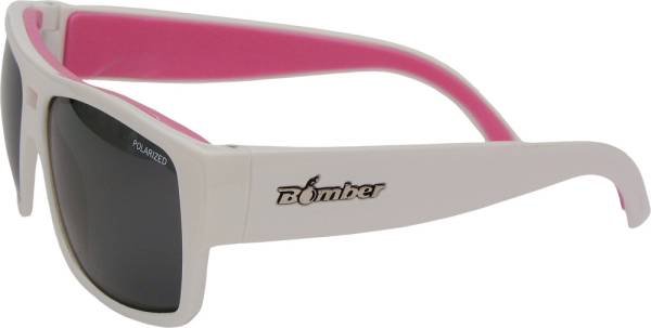 BOMBER - IRIE BOMB FLOATING EYEWEAR GLOSS WHITE W/POLAR SMOKE LENS - Image 1