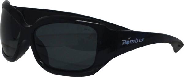 BOMBER - SUGAR-BOMB FLOATING EYEWEAR GLOSS BLACK W/SMOKE LENS - Image 1