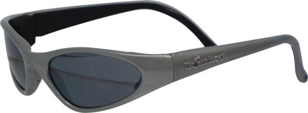 BOMBER - K-BOMB YOUTH SUNGLASSES METALL IC SILVER W/MIRROR LENS - Image 1