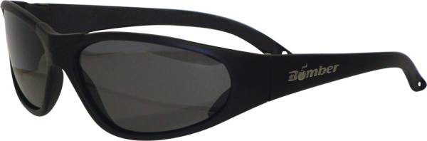 BOMBER - B-52 POLARIZED SUNGLASSES MATTE BLACK W/SMOKE LENS - Image 1