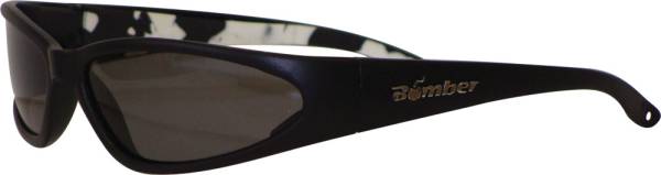 BOMBER - CHERRY-BOMB POLARIZED EYEWEAR MATTE BLACK W/SMOKE LENS - Image 1