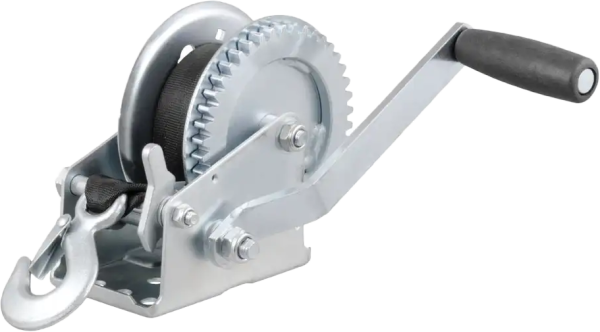 CURT - 1400 LB WINCH W/20' STRAP - Image 1