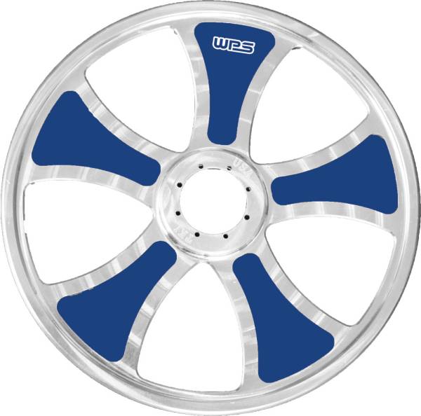 TKI - LIMITED BILLET WHEEL INSERTS BLUE 8" 10/PK - Image 1