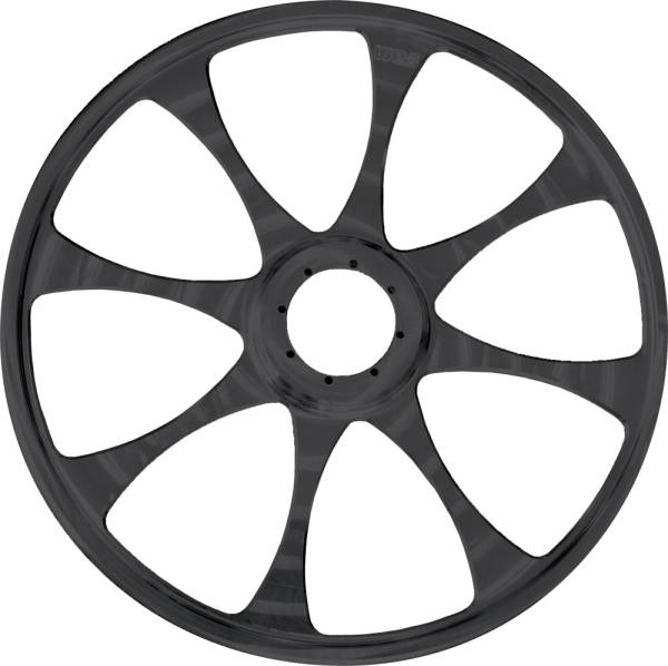 TKI - 8-SPOKE BILLET WHEEL BLACK 8" - Image 1