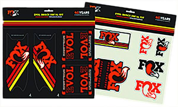 FOX - FLOAT EVOL HERITAGE DECAL KIT (ORANGE) - Image 1