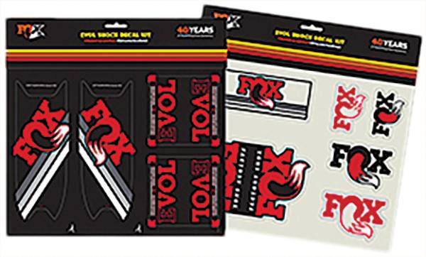 FOX - FLOAT EVOL HERITAGE DECAL KIT (RED) - Image 1