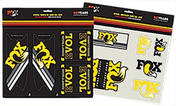 FOX - FLOAT EVOL HERITAGE DECAL KIT (YELLOW) - Image 1