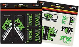 FOX - FLOAT EVOL HERITAGE DECAL KIT (GREEN) - Image 1