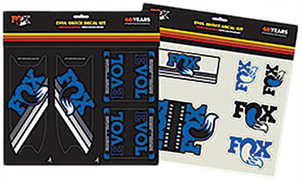 FOX - FLOAT EVOL HERITAGE DECAL KIT (BLUE) - Image 1