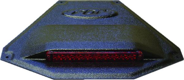 PDP - LED TAILLIGHT W/HOUSING UNIVERSAL BLACK/RED - Image 1