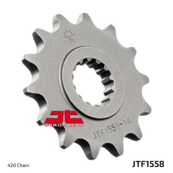 JT - FRONT CS SPROCKET STEEL 14T-420 YAM - Image 1