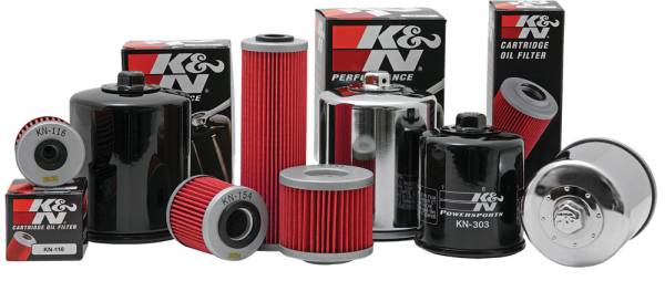 K&N - OIL FILTER BLACK - Image 1