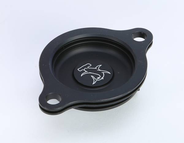 HAMMERHEAD - OIL FILTER COVER CRF250R 10-15 BLACK - Image 1