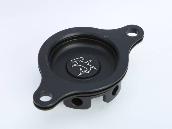 HAMMERHEAD - OIL FILTER COVER CRF450R 09-14 BLACK - Image 1