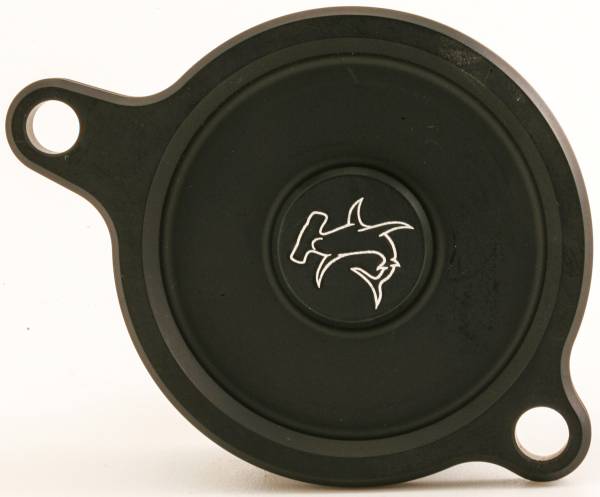 HAMMERHEAD - OIL FILTER COVER KX450F 06-14 BLACK - Image 1