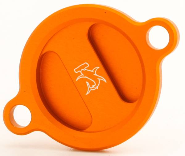 HAMMERHEAD - OIL FILTER COVER KTM250/350 ORANGE - Image 1