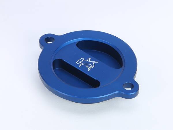 HAMMERHEAD - OIL FILTER COVER KTM450/500 BLUE - Image 1