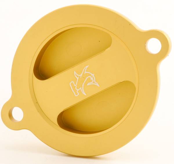 HAMMERHEAD - OIL FILTER COVER KTM450/500 GOLD - Image 1