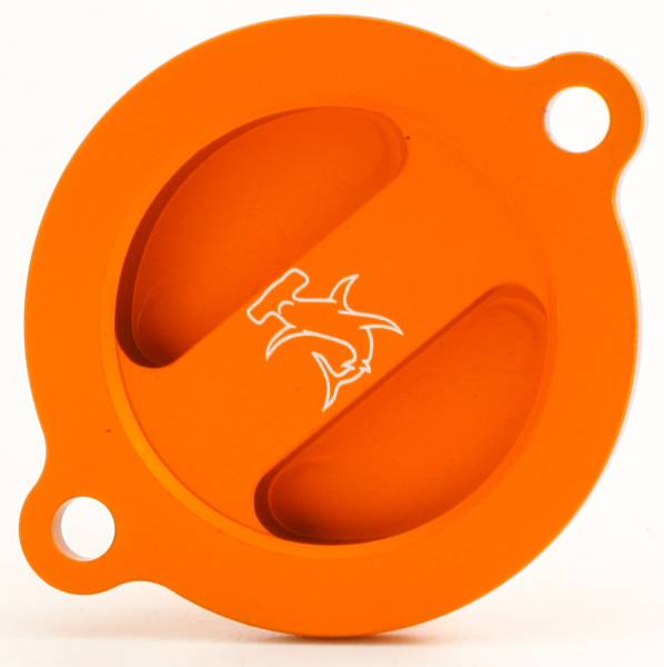 HAMMERHEAD - OIL FILTER COVER KTM450/500 ORANGE - Image 1