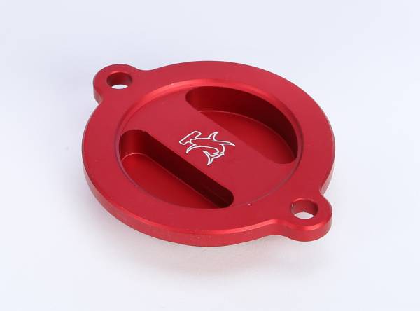 HAMMERHEAD - OIL FILTER COVER KTM450/500 RED - Image 1