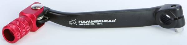 HAMMERHEAD - FORGED SHIFT LEVER BLACK/RED - Image 1