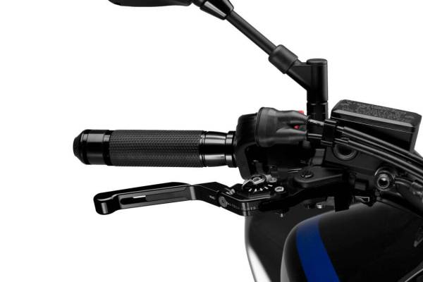 PUIG - LEVER BRAKE EXTENDABLE/FOLDABLE BLACK - Image 1