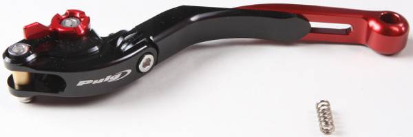 PUIG - LEVER CLUTCH BLK/RED EXTENDABLE/FOLDABLE - Image 1