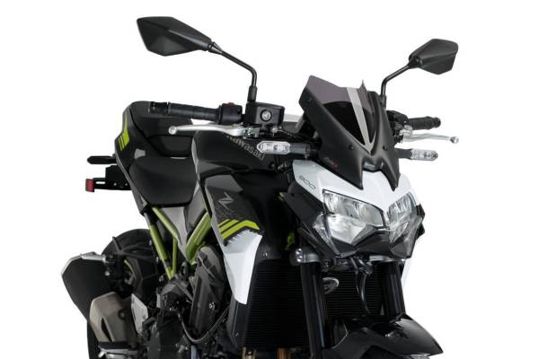 PUIG - WINDSCREEN NAKED NEW GEN SPORT DARK SMOKE KAW - Image 1