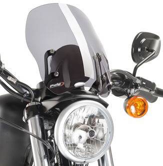 PUIG - WINDSCREEN NAKED NEW GEN LIGHT SMOKE `04-UP XL (EX 48) - Image 1