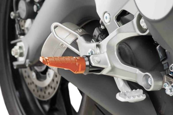 PUIG - FOOTPEGS RACING ORANGE - Image 1