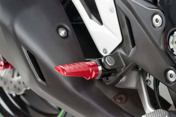 PUIG - FOOTPEGS RACING RED - Image 1