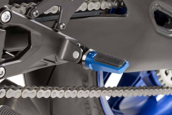 PUIG - FOOTPEGS SPORT BLUE - Image 1