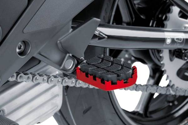 PUIG - FOOTPEGS ENDURO RED - Image 1