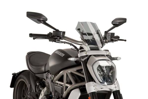 PUIG - WINDSCREEN NAKED NEW GEN SPORT SMOKE - Image 1