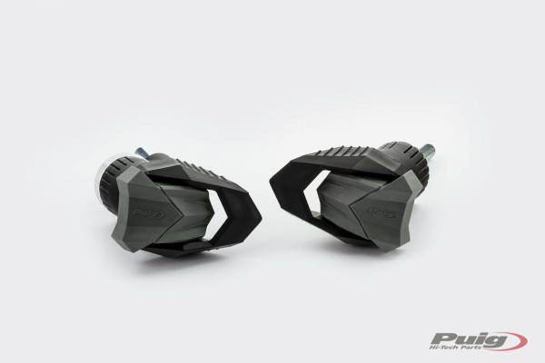 PUIG - FRAME SLIDERS R19 BLACK SUZ - Image 1