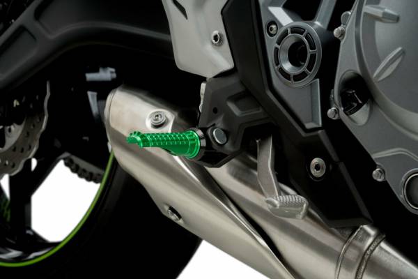 PUIG - FOOTPEGS R-FIGHTER GREEN - Image 1