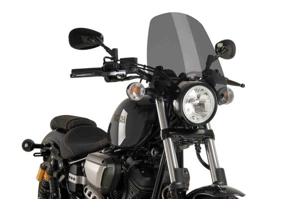 PUIG - WINDSCREEN NAKED NEW GEN TOURING DARK SMOKE YAM - Image 1